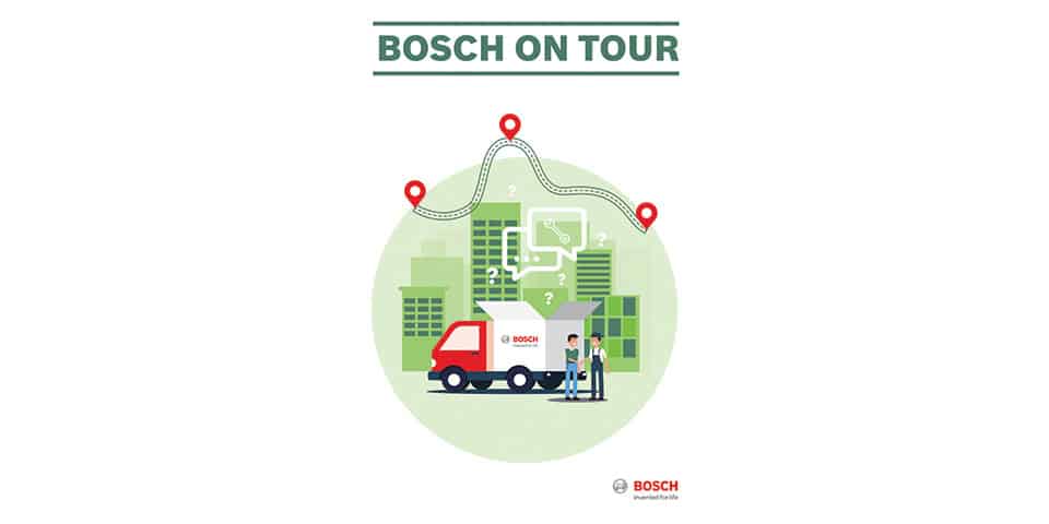 Bosch-techniekers gaan naar de groothandels toe!