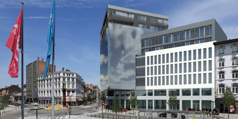 Liège Office Centre: een groots particulier project op toplocatie
