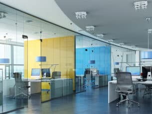 Colorful  corporate office