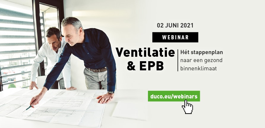 Webinar Ventilatie en EPB  – 2 juni 2021