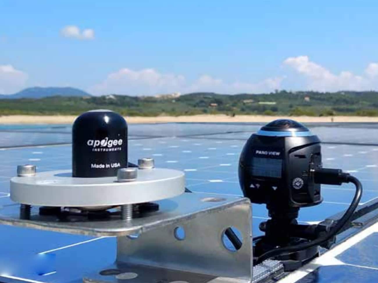 Zonneenergie monitoring sensoren t.b.v. zonnepanelen