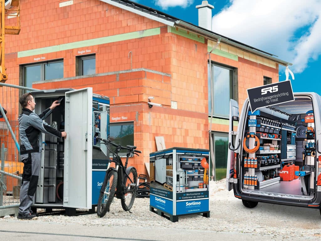 Sortimo speelt met SR5 handig in op totaalprojecten