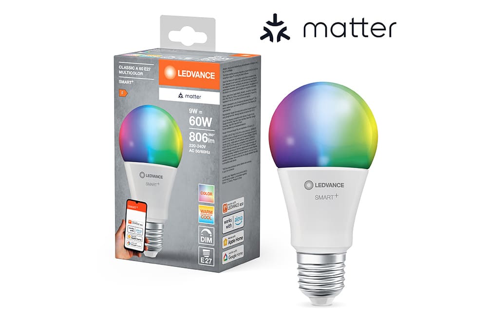 LEDVANCE Introduceert Matter-Compatibele LED Lampen Een nieuwe stap in een slimme woning