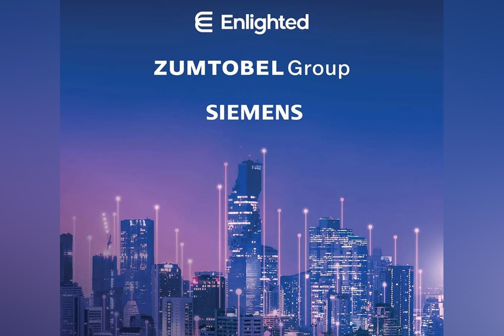 Siemens, Enlighted, en de Zumtobel Group gaan partnerschap aan voor de ontwikkeling van intelligente gebouwoplossingen